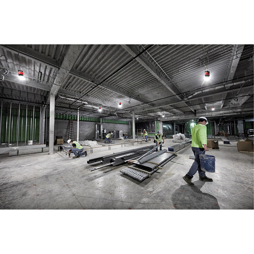 Lampe de chantier temporaire RADIUS, DEL, 130 W, 15000 lumens Kelford