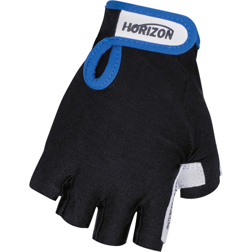 Vibration Dampening Fingerless Gloves, Size X-Large, Goatskin Palm Kelford