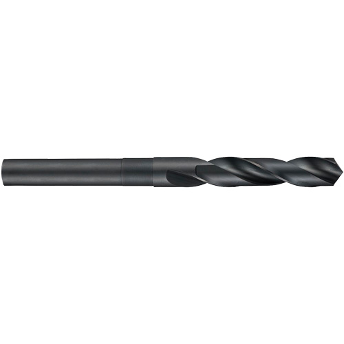 Foret raccourci &agrave; queue cylindrique, 1-1/8", Acier rapide, Cannelure 3", Pointe de 118° Kelford