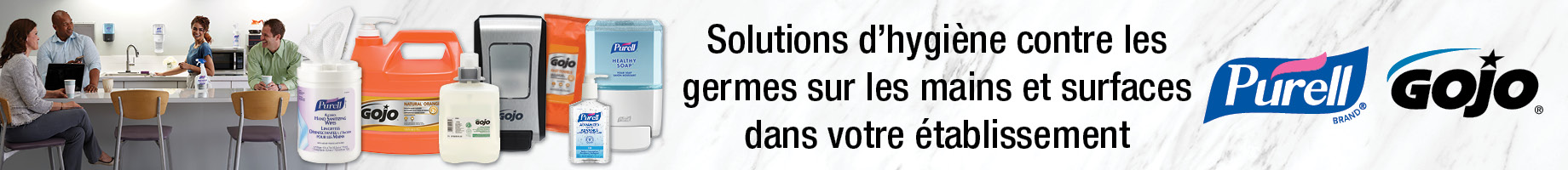 Solutions d'hygiène pour votre installation