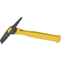 Plastic Handle Chipping Hammers, 11-7/8", 20 oz. Head, Steel 380-1865 | Kelford