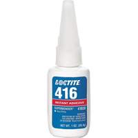 416 Super Bonder&reg; Instant Adhesive, Clear, Bottle, 1 oz. Kelford