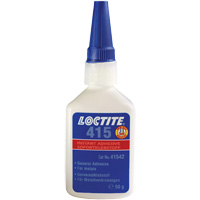 415 Super Bonder&reg; Adhesive, Clear, Bottle, 1 oz. Kelford