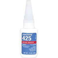 Assure 425 Surface Curing Threadlocker, Blue, Medium, 20 g, Bottle Kelford