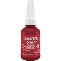 Threadlocker 2760 Instant Adhesive, Red, High, 10 ml, Bottle Kelford
