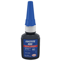 480 Instant Adhesive, Black, Tube, 20 g Kelford