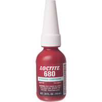 680 High Strenght/High Viscosity Retaining Compounds, 10 ml, Bottle, Green Kelford
