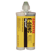 E-60NC Electrically Non-Corrosive Structural Adhesives, 200 ml, Dual Cartridge, Two-Part, Black Kelford