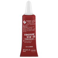 Scellant &agrave; collerettes 518, Tube, Rouge Kelford