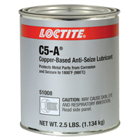 Loctite<sup>®</sup> 8008 C5-A Copper Anti-Seize Lubricant, 2.5 lbs., Can, 1800°F (982°C) Max Temp. AF272 | Kelford