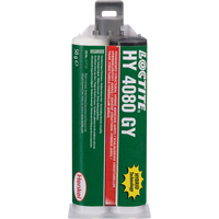 HY 4080 GY Structural Repair Hybrid Adhesive, Two-Part, Dual Cartridge, 50 g, Grey Kelford