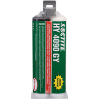 HY 4090 GY™ Structural Repair Hybrid Adhesive, Two-Part, Dual Cartridge, 50 g, Grey AF369 | Kelford