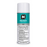 Molykote 557 Silicone Dry Film Lubricant, Aerosol Can Kelford