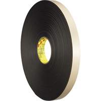 Ruban double face en mousse, 66 m (216') lo x 12,7 mm (1/2") la, 31 mils, Poly&eacute;thyl&egrave;ne Kelford