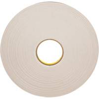 Double-Coated Foam Tape, 66 m (216') L x 12.7 mm (1/2") W, 31 mils, Polyethylene Kelford