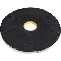 Double-Coated Foam Tape, 33 m (108') L x 12.7 mm (1/2") W, 62 mils, Polyethylene Kelford