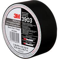 Rubans adh&eacute;sifs en vinyle 3903, 48 mm (2") la x 45 m (148') lo, 6,5 mils, Noir Kelford