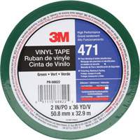 Ruban en vinyle 471, 50,8 mm (2") la x 32,9 m (108') lo, 5,2 mils, Vert Kelford