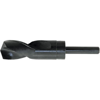 Foret de type Prentice en acier fini oxyde noir Jet-Kut, 1-1/16", Acier rapide, Pointe de 135° Kelford