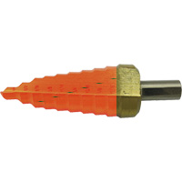 Foret &eacute;tag&eacute; &agrave; 9 &eacute;tages de qualit&eacute; sup&eacute;rieure Jet-Kut, 1/4" - 3/4", Incr&eacute;ments de 1/16", Acier rapide Kelford