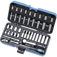 SW1442C-12 Jeu de cl&eacute; &agrave; douille SAE/m&eacute;triques &agrave; 12 pans, 42 Mcx, Prise de 1/4", Profond Kelford