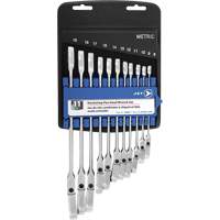 RCWS-11FM Metric Flex Head Ratchet Combination Wrench Set Kelford