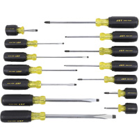 JKS-14S Cushion Grip Screwdriver Set, 14 Pcs. Kelford