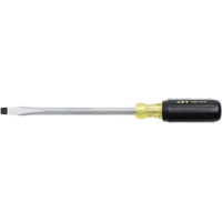JKSS-8 Tournevis &agrave; fente, Tige de 3/8", Carr&eacute;e, 8" lo, Prise en Coussin&eacute;e Kelford
