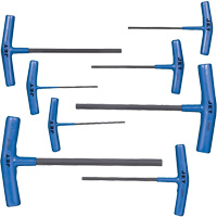 JTHK-8M Jeu de cl&eacute;s hexagonales avec manche en T, 8 mcx, M&eacute;trique/Torx Kelford