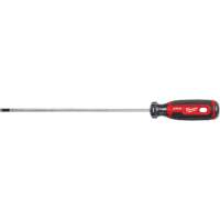 Cabinet Screwdriver, 3/16" Tip, Round, 279 mm L, Cushion Grip Handle Kelford
