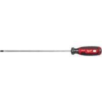 Cabinet Screwdriver, 1/4" Tip, Round, 363 mm L, Cushion Grip Handle Kelford