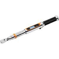 Cl&eacute; dynamom&eacute;trique &agrave; t&ecirc;te flexible 120XP avec angle, &eacute;lectronique, Entraînement 1/4" carr&eacute;, 24 - 240 lb-po Kelford