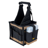 Porte-outils, Toile, 25 pochettes, Noir Kelford