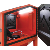 Cabinets de sablage au het de sable, Pression Kelford