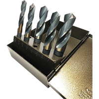 Prentice Drill Bit Set, 5 Pieces, High Speed Steel Kelford