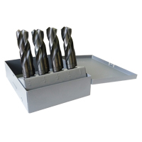 Reduced Shank Drill Bit Set, 5 Pieces, High Speed Steel Kelford