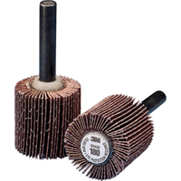 Meule &agrave; lamelles &agrave; usage g&eacute;n&eacute;ral, Oxyde d'aluminium, Grain 60, 1" x 1" x 1/4" Kelford