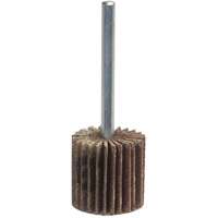 Grind-O-Flex Mini Mounted Flap Wheel, Aluminum Oxide, 60 Grit, 3" x 1" x 1/4" Kelford