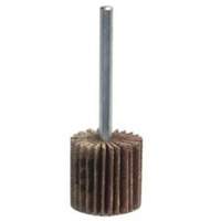 Super Finish Mini Flap Wheel, Aluminum Oxide, 60 Grit, 1-3/16" x 1/4" x 1/4" Kelford