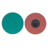 Quick-Change Cloth Disc, 1" Dia., 60 Grit, Zirconium Kelford