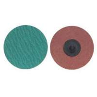 Quick-Change Discs, 3" Dia., 36 Grit, Zirconia Alumina Kelford