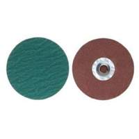 Quick-Change Discs, 3" Dia., 36 Grit, Zirconia Alumina Kelford