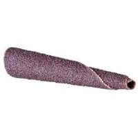 ALO Spiral Cartridge Roll, 100 Grit, 5/16" Dia., Aluminum Oxide, 1-1/2" L, 1/4" Arbor Kelford