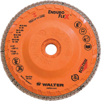 Enduro-Flex Flap Disc, 4-1/2" x 5/8"-11, Type 27, 80 Grit, Zirconia Alumina Kelford