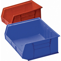 Plastic Bin, 8-1/4" W x 9" H x 18" D, Blue CB114 | Kelford