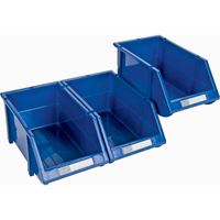 Stack & Hang Bin, 4-13/16" W x 3-3/16" H x 7-1/8" D, Blue Kelford