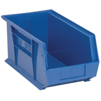 Ultra Stack & Hang Bin, 8-1/4" W x 7" H x 14-3/4" D, Blue Kelford