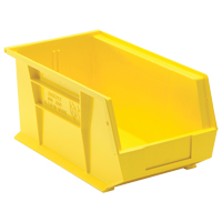 Ultra Stack & Hang Bin, 8-1/4" W x 7" H x 14-3/4" D, Yellow Kelford