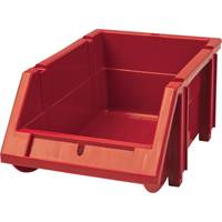 Bac empilable & &agrave; suspendre, 4-13/16" la, 3-3/16" h x 7-1/8" p, Rouge Kelford