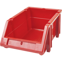 Stack & Hang Bin, 5-7/8" W x 4-11/16" H x 9-13/16" D, Red Kelford